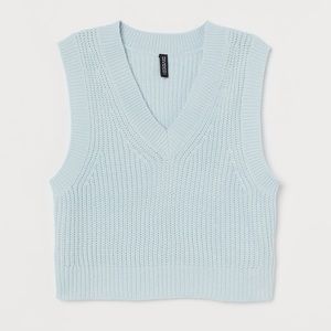 Light Blue Sweater Vest